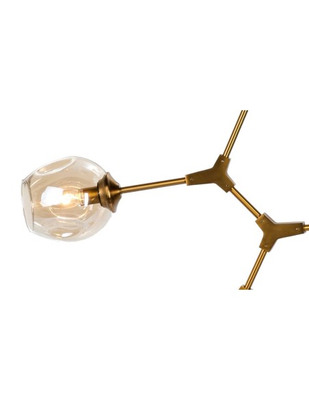 LÂMPADA DE TETO ARTICULADA BRAD, DOURADA LÂMPADA DE TETO ARTICULADA BRAD, DOURADA