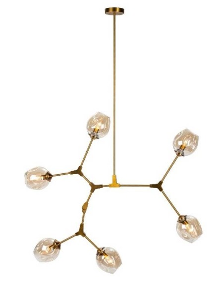 LAMPARA DE TECHO ARTICULADA BRAD, DORADA