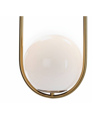 LAMPARA DE TECHO GLOBO, ORO