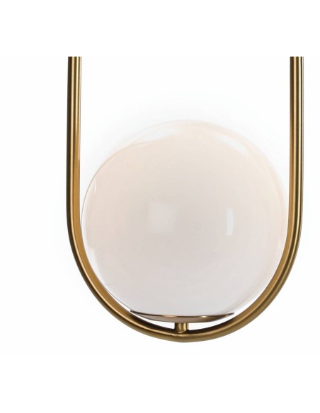 LAMPARA DE TECHO GLOBO, ORO