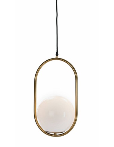 LÂMPADA DE TETO BALÃO, OURO