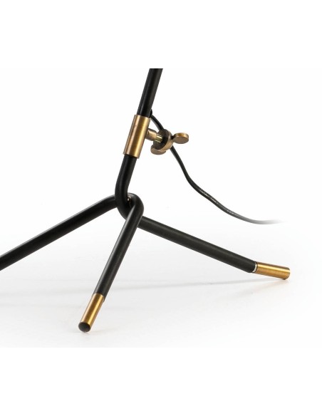 CANDEEIRO DE MESA PAOLA, OURO, PRETO CANDEEIRO DE MESA PAOLA, OURO, PRETO