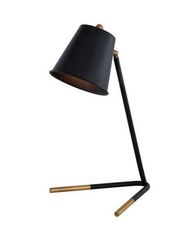 LAMPARA DE SOBREMESA VINTAGE , REID 24 X 39 CM.