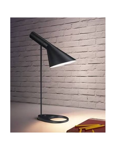 LAMPARA DE SOBREMESA JACOBSEN, NEGRO LAMPARA DE SOBREMESA JACOBSEN, NEGRO