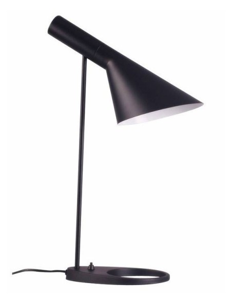 LAMPARA DE SOBREMESA JACOBSEN, NEGRO LAMPARA DE SOBREMESA JACOBSEN, NEGRO