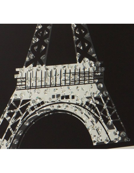 Caixa de ESPELHO Eiffel 120x80, vidro faceteado