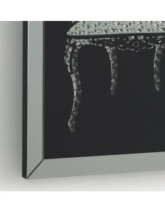 Cuadro ESPEJO SILLA 120x88, cristal faceteado 2