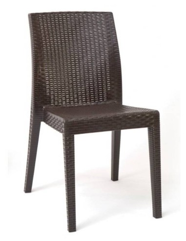 Cadeira de jardim GLAM, empilhável, polipropileno