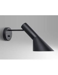 Aplique de parede JACOBSEN, metal, preto 2