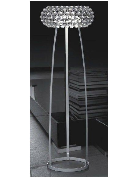 Luminária de pé design moderno Cabo, acrilica