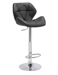 Taburete de diseño Roma, estructura metal cromada,...