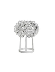 Lâmpada de mesa design moderno Cabo, acrilica, transparente, 35 cms de diámtro 2