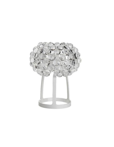 Lâmpada de mesa design Caboche 35, acrilica transparente Lâmpada de mesa design Caboche 35, acrilica transparente