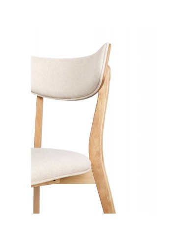 Cadeira nórdica ANAIS carvalho, tela