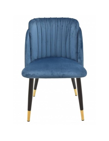 Cadeira mid century Grécia, metal, tecido velvet