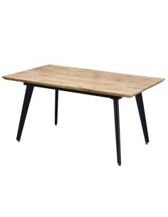 Mesa extensible industrial BOB 160(200)x90, metal, madera