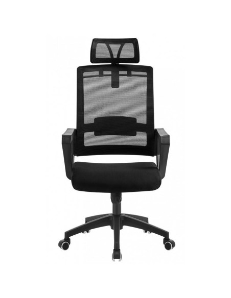 Cadeira de escritório ON, preto, malha e tecido .