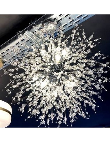 Lâmpada esférica FENIX 50, pingente, metal, vidro.