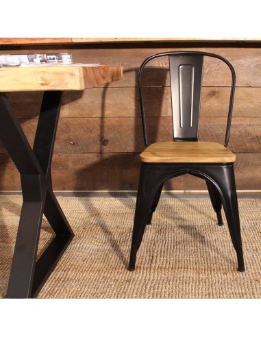 SILLA TOL, madera, metal, replica de Xavier Pauchard