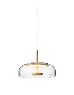 Lámpara ELECTRA, colgante, metal, cristal