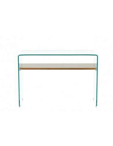 Console POTER, prateleira de vidro, 110 x 40 cms.