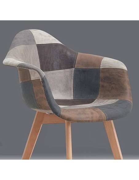 Silla SUPER ACANTHA ARMS, PATCHWORK