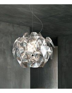 Lámpara de techo de diseño moderno Hop, acrilica transparente 2