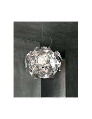 Luminária BOREAL-C - TR, pingente, acrílico transparente