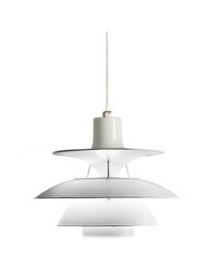Lámpara de techo de diseño moderno Charlot, aluminio, 35 cm de diámetro