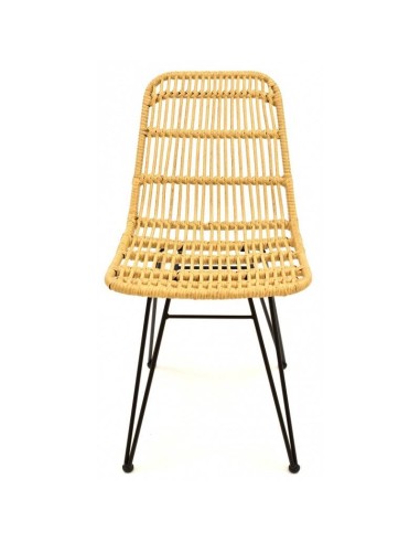 Cadeira externa Tartara, metal, rota natural bege