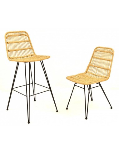 Cadeira externa Tartara, metal, rota natural bege