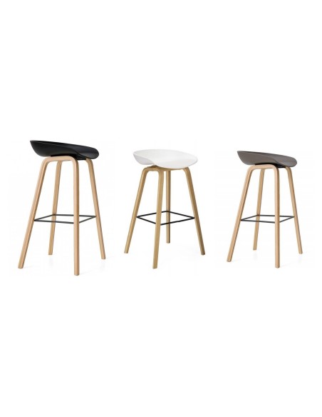 Tamborete Welli 75, metal, polipropileno