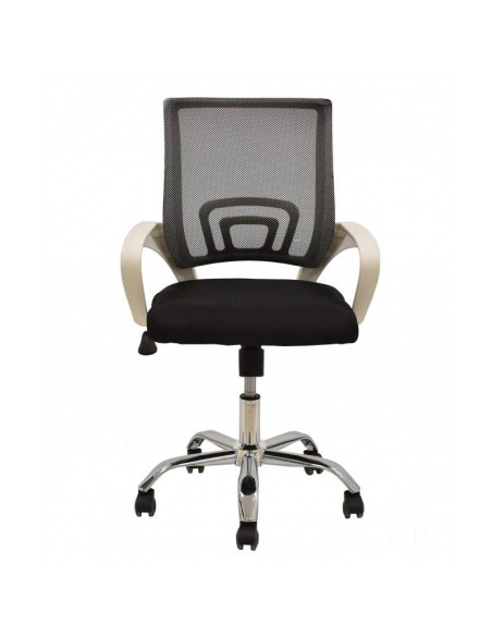 Sillón de oficina Helix blanco, gas, basculante, malla y tejido Sillón de oficina Helix blanco, gas, basculante, malla y tejido