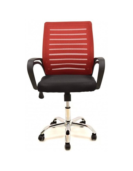 Sillón oficina SANSET, gas, basculante, malla y tejido bicolor