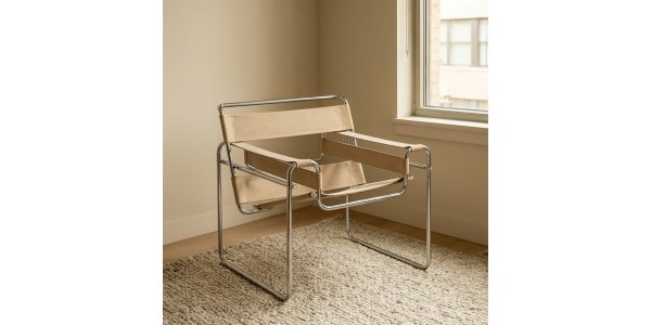 La butaca B3 de Marcel Breuer: del acero tubular al salón actual
